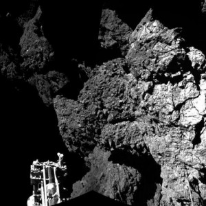 Sensation: Rosettas erste Bilder von Kometen-Oberfläche