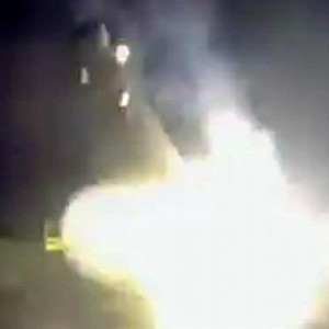 SpaceX zeigt Video von Raketen-Absturz