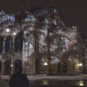 Augen auf! Lichtinstallation an der Wiener Staatsoper